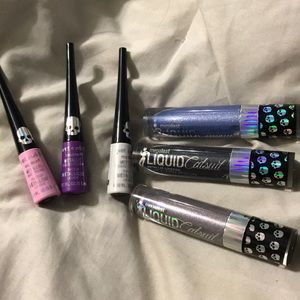 Wet n Wild goth-o-graphic lippies n eyeliners